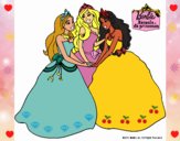 Barbie y sus amigas princesas