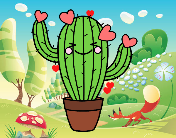 Cactus corazón