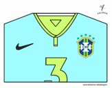 Camiseta del mundial de fútbol 2014 de Brasil