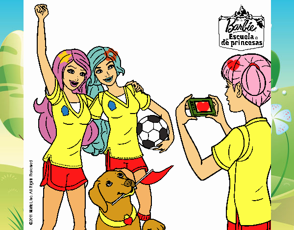 dibujo campeonas