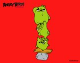 Cerdos verdes de Angry Birds