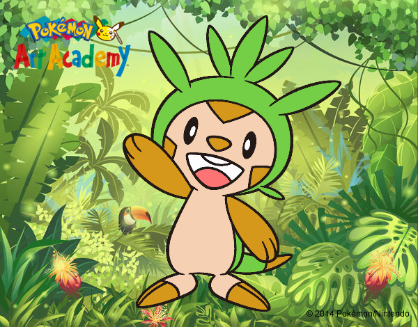 Chespin saludando