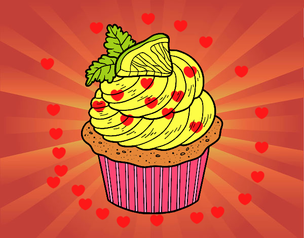 Cupcake de limón