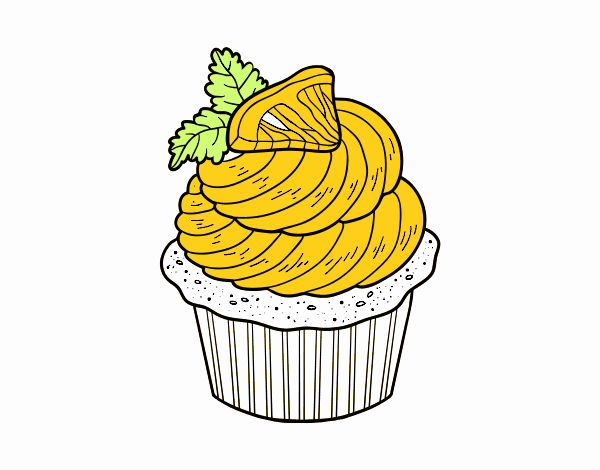 Cupcake de limón