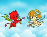 Diablo y cupido