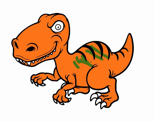 Dinosaurio velociraptor