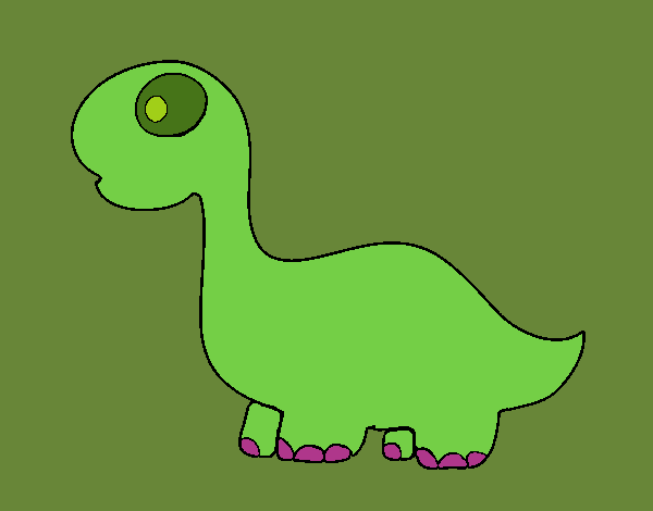 Diplodocus bebé