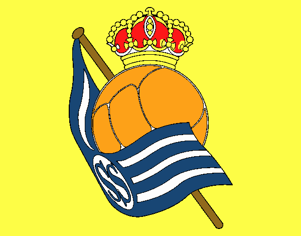 Escudo de la Real Sociedad de Fútbol