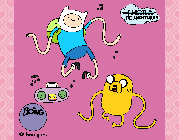 finn y jake mejores amigos uwu