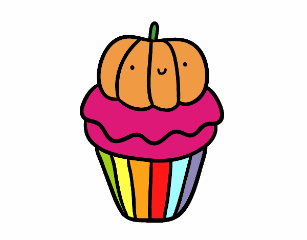 Halloween cupcake