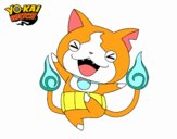 Jibanyan feliz