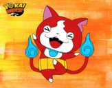 Jibanyan feliz