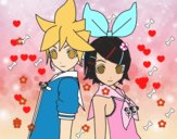 Len y Rin Kagamine Vocaloid