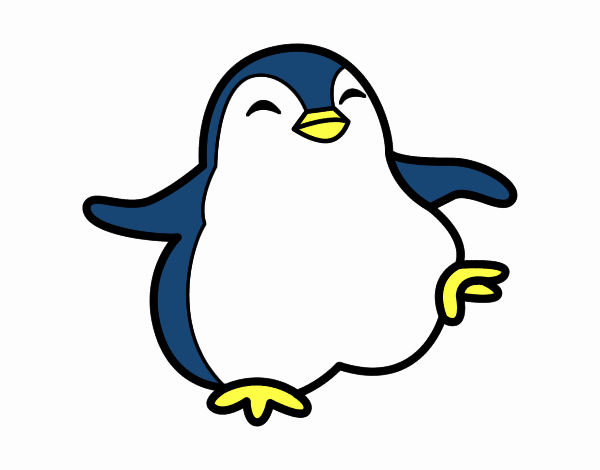 Pingüino bailando