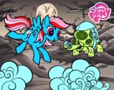 Rainbow Dash y la tortuga tanque