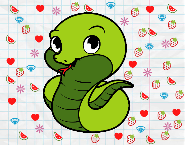 Serpiente bebé