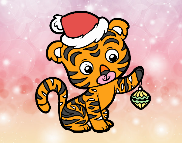 Tigre navideño