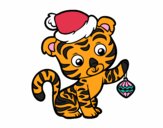 Tigre navideño