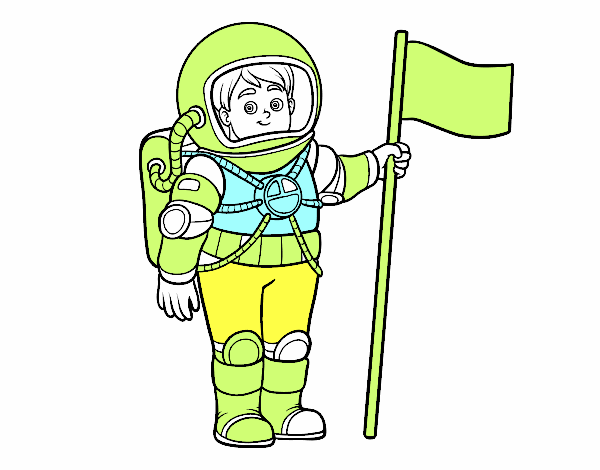 Un astronauta