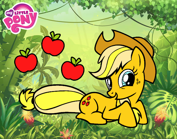 Applejack y sus manzanas