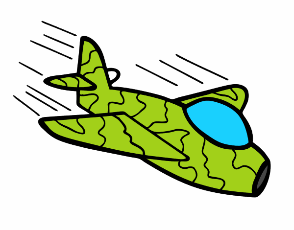 Avión de camuflaje