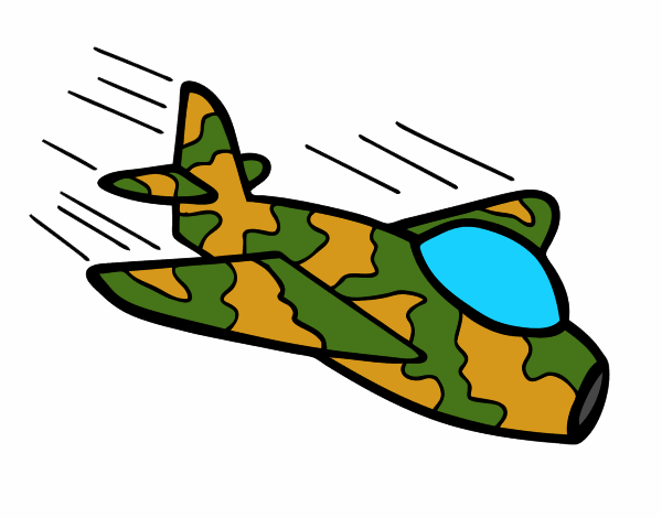 Avión de camuflaje