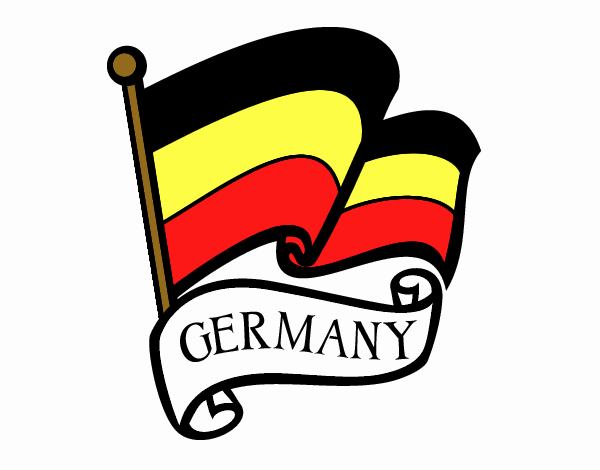 Dibujo de Bandera de Alemania pintado por en  el día 19-06-20 a  las 01:14:21. Imprime, pinta o colorea tus propios dibujos!