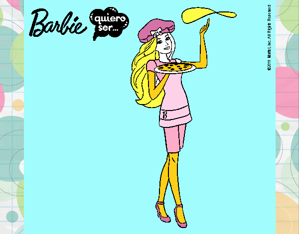 Barbie cocinera