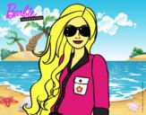 Barbie con gafas de sol