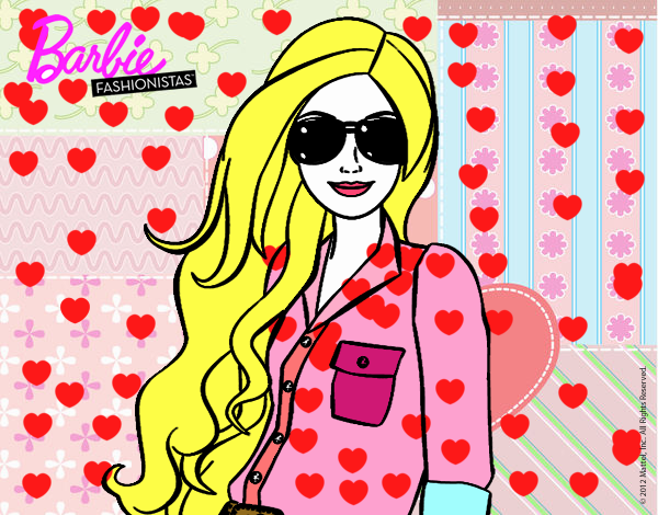 Barbie con gafas de sol