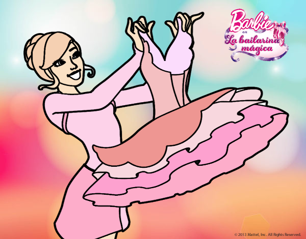 Barbie y su vestido de ballet