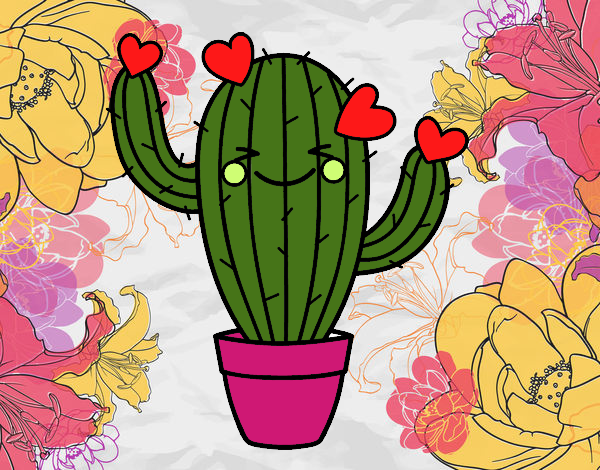 Cactus corazón