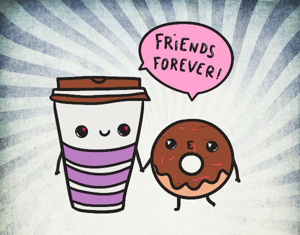 Café y donut