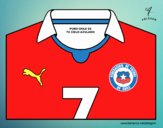 Camiseta del mundial de fútbol 2014 de Chile