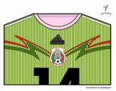 Camiseta del mundial de fútbol 2014 de México