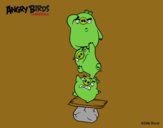 Cerdos verdes de Angry Birds