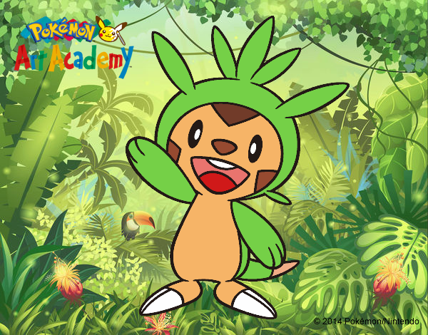 Chespin saludando