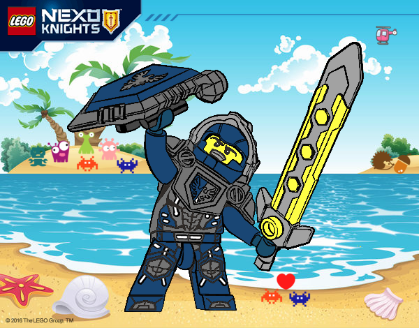 Clay lider de los Nexo Knights