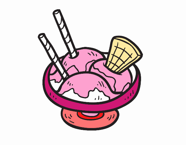 Copa de helado