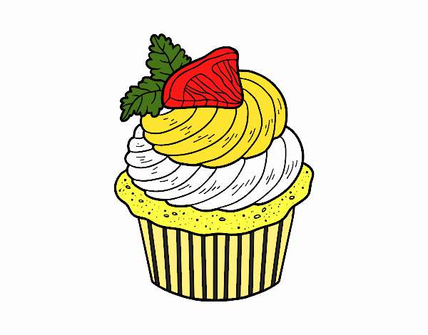 Cupcake de limón