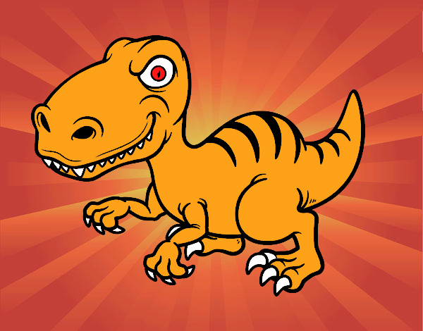 Dinosaurio velociraptor