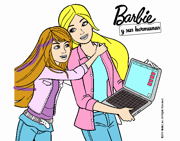 El nuevo portátil de Barbie