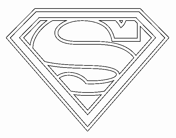 Juegos de Superman para colorear imprimir y pintar