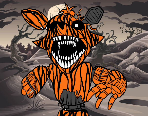 Foxy terrorífico de Five Nights at Freddy's