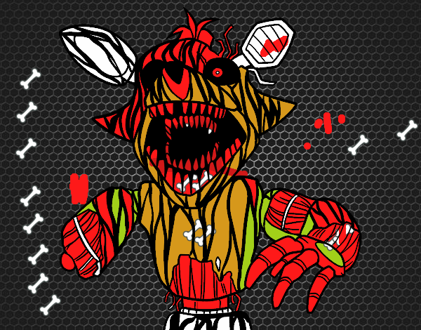 Foxy terrorífico de Five Nights at Freddy's