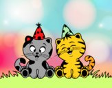 Gatos de cumpleaños