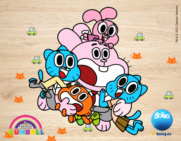 GUMBALL Y SU FAMILIA