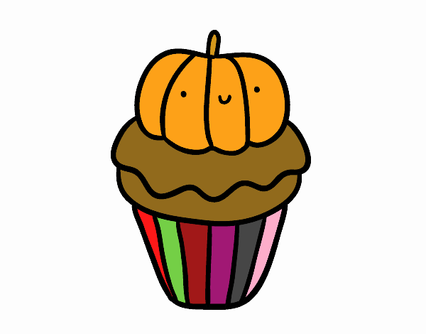 Halloween cupcake