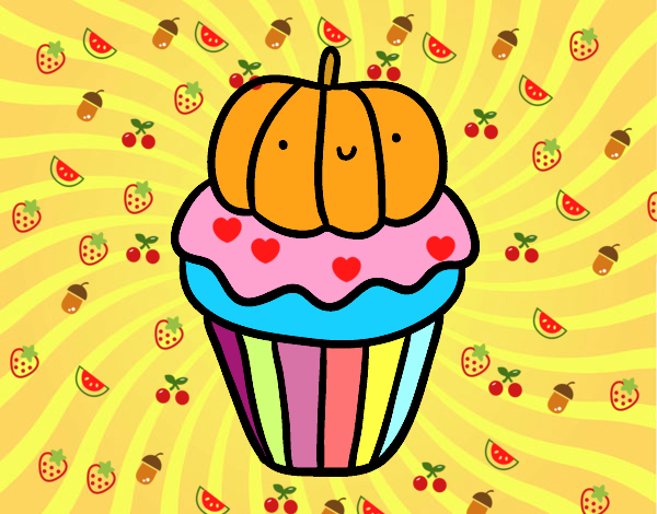 Halloween cupcake