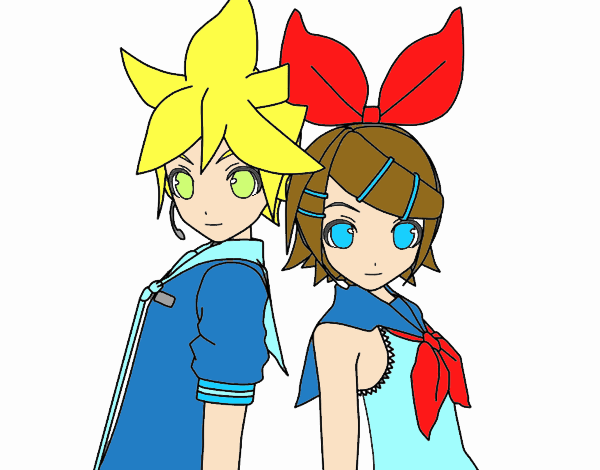 Len y Rin Kagamine Vocaloid